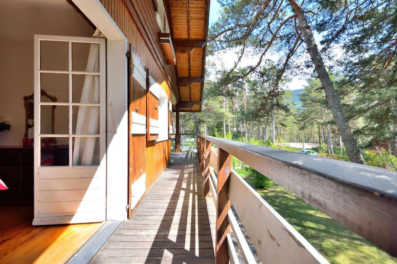 Large Riverside Chalet Near Gorges Du Verdon La Bastide  Exterior foto
